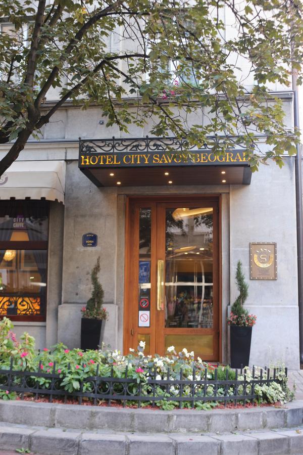 Hotel City Savoy Belgrad Exterior foto